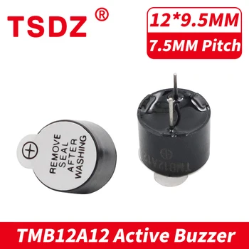 10PCS/veliko DC12V 12095 vključeno Budilko Zumer TMB12A12 Dimension12x9.5 MM Neprekinjeno Zumer Alarm Pin Igrišču 7,5 MM 90dB