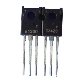10Pairs 2SA1360-Y & 2SC3423-Y A1360-Y C3423-Y Avdio Tranzistorji Nova