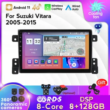 1280X720 7862 za SUZUKI GRAND VITARA 2007-2013 Avto Radio Večpredstavnostna Video Predvajalnik Navigacija GPS Android 11 Št 2din 2 Din Dvd