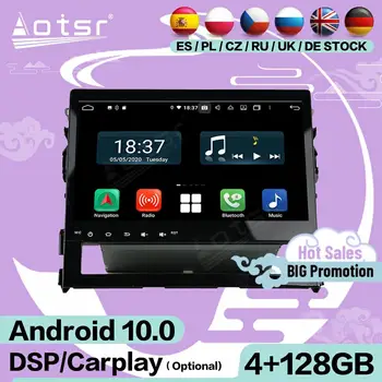 128G Carplay Multimedijski Predvajalnik Android 10 Igralec Za Toyota Land Cruiser 200 LC200 2020 GPS Video Audio Radijski Sprejemnik Vodja Enote