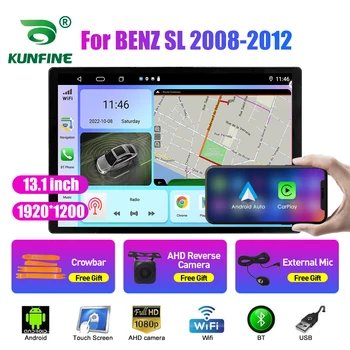 13.1 palčni avtoradia Za BENZ SL 2008-2012 Avto DVD GPS Navigacija Stereo Carplay 2 Din Centralne Večpredstavnostna Android Auto