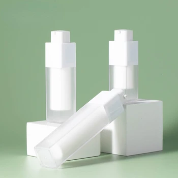15/30/50 ML Prazno Vakuumske Črpalke Steklenice lahko ponovno polnijo KOT Plastični Losjon Sub-Stekleničenje Facial Cream Brezzračnim Kozmetične Stekleničke