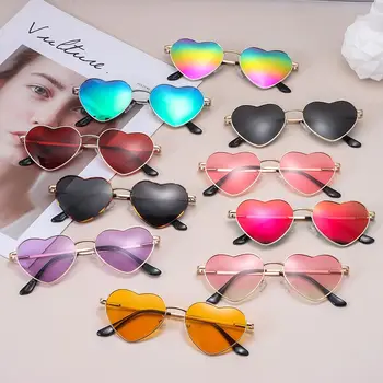 2023 Letnik Srce Sončna Očala Ženske Blagovne Znamke Oblikovalec Candy Barve Polarizirana Sončna Očala Prostem Očala Stranka Oculos De Sol