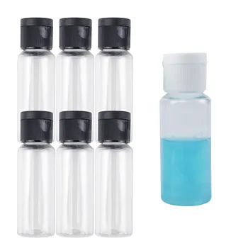 6Pcs 20ml Plastike, Prozorni ponovno napolniti Steklenico Prenosni Potovanja Plastenka za Šampon Kozmetični Losjon za Posodo