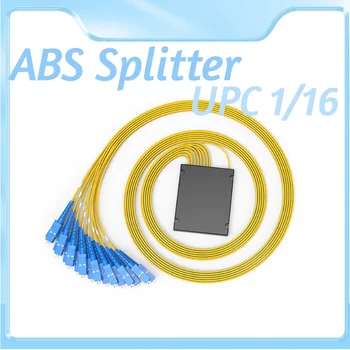 ABS Splitter SC UPC 1X16 Optični Delilnik Kika Tipa Krog Glave Optični Delilnik 1/16 Fiber Optic cable Splitter