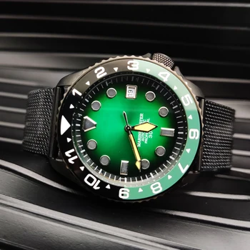 Ali 42,5 mm – montre mécanique automatique pour homme, nouveau modèle de luxe, en acier inoxydable, étanche, NH35A, 2022