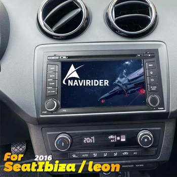 Android 13 2din avtoradio Autoradio Carplay DVD Za leto 2016 Seat Ibiza SEAT LEON 2014 GPS Navigacija Stereo Multimedijske Video Predvajalnik