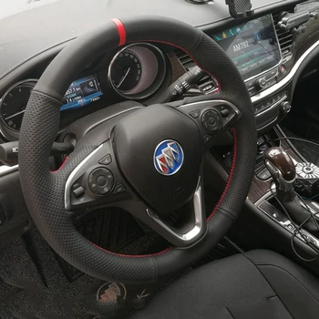 Avto Volan Kritje Pravega Usnja Za Buick envision 2021Verano Regal volan kritje strani-stitch 2015-2020 Notranjost