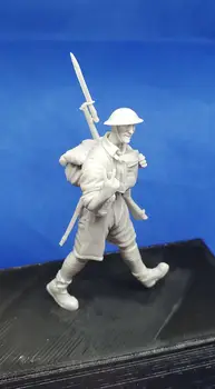 Britanska Vojska Puščavi Vojak GK Figur 1/35 Obsega Smolo Slika Vojak Skupščine Model Komplet Unpainted Brezplačna Dostava