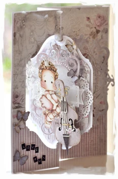 Glasbila, Violino Rezanje Kovin Matrice Matrice DIY Scrapbooking Papir/foto Kartice Reliefi Umre
