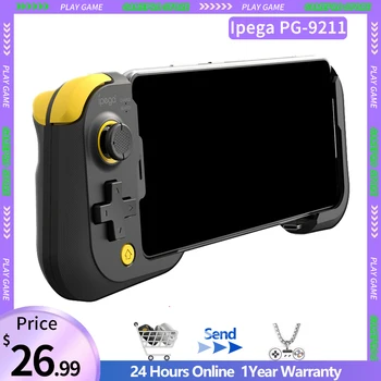 Igra Pribor Ipega PG-9211 Krmilnik Za iOS Android Bluetooth Brezžični Gamepad Z vrečko za Shranjevanje