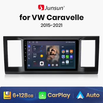 Junsun V1 AI Telefonski Brezžični CarPlay Android Avto Radio za Volkswagenavelle 2015-2020 4G Avto Večpredstavnostna GPS 2din autoradio