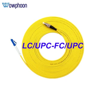LC/UPC-FC/UPC Patchcord Fibra Optica 2 mm svjetlovodni Skakalec Kabel Enem Načinu Razširitev Patch Kabel Spusti