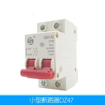 Miniature circuit breaker, zrak stikalo C45 DZ47-63 1P2P3P4P 6A-63A razred srebrna točke