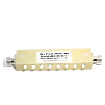 N/SMA tip nastavljiv attenuator / RF stopil nastavljivo dušenje / gumb nastavljiv attenuator 0-90db