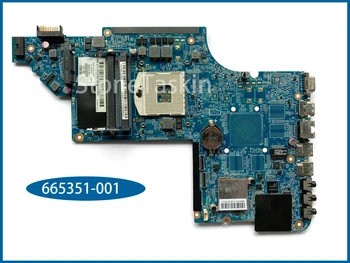 Najboljša Vrednost 665351-001 Za HP Paviljon DV6-6000 Prenosni računalnik z Matično ploščo 665351-001 665351-501 11A39-2 HM65 DDR3 100% Testirani
