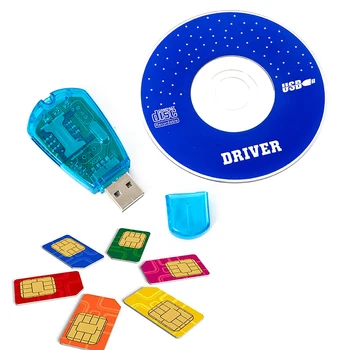 Novo Reader USB SIM Card Reader Simcard Pisatelj/Kopiranje/Cloner/Backup GSM CDMA UMTS mobilni telefon DOM668