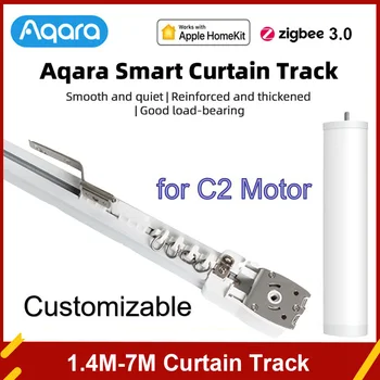 Original Aqara Smart Zavese Skladbo Električni Cornice Železniškega Rod za C2 Zigbee 3.0 Motor Domov Samodejno Zavese Nadzorni Sistem