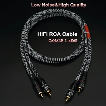 Par CANARE Proferssional RCA Avdio Kabel 0,3 m-5m Za Hi-fi Ojačevalec pre-amp izhod za Slušalke AMP DAC