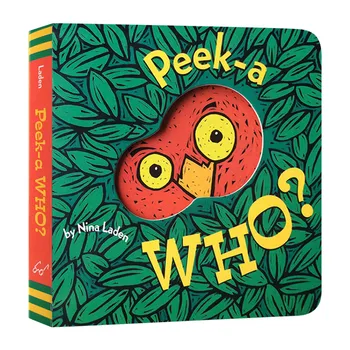 Peek-A, Ki peekawho,Baby otroških knjig, starih 1 2 3, angleška slikanica, 9780811826020
