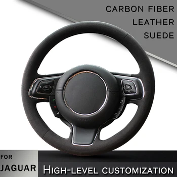 Po meri Avto Volan Kritje za Jaguar XJL notranjost