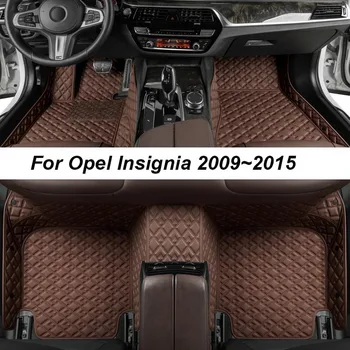 Po meri Luksuzne Talne Preproge Za Opel Insignia 2009~2015 NE Gube Avto Preproge Dodatki Notranjost, Nadomestni Deli, Celoten Sklop