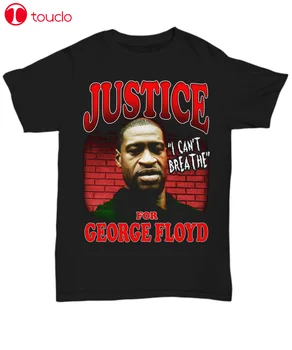 Pravice Za George Floyd T-Shirt Ne Morem Dihati Black Živi Snovi, Ki So Unisex Tee Unisex Ženske Moški Tee Majica