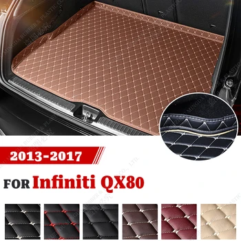 Prtljažniku avtomobila Mat Infiniti QX80 2013 2014 2015 2016 2017 po Meri Avto Opremo Auto Notranje opreme