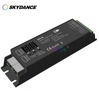 Skydance D4-E/D4-P 4 Kanali DMX512 Dekoder 12V-48V 24V 32.5 A 4CH RDM RJ-45 DMX signal dimmer RGBW LED Trak Svetlobe comtroller