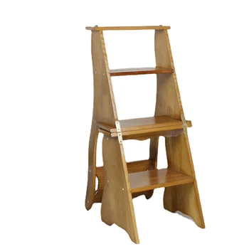 Stol drugi spremembe lestev masivnega lesa lestev stopnišč stol korak lestev gospodinjska zložljive lesene lestve mala lestev