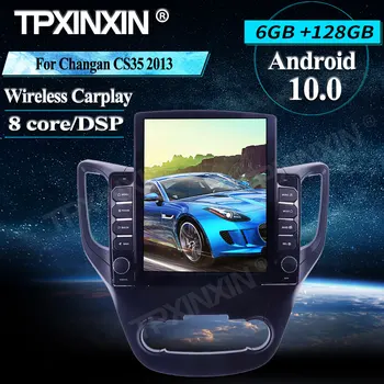 Tesla Zaslon Za Changan CS35 2013+ Android 10.0 Brezžični Carplay Avto GPS Navigacija Stereo Sprejemnik 6+128G avtoradio, predvajalnik IPS