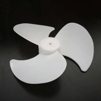 Univerzalni Kakovosti 3-rezilo Belo Mizo ali Stojalo plastični ventilator rezilo za 12-palčni 300 mm 8 mm luknja