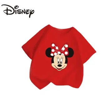 Vroče Prodaja Kreativne Leisucre Svoboden Otroci Kratek Rokav Disney Mickey Mouse O-Vratu Tiskanja Otroci T Shirt Osnovni Ustvarjalni Vrh
