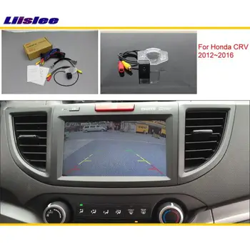 Za Honda CRV/C-RV (FB) 2012-2016 Avto Pogled od Zadaj Kamero Nazaj Adapter RCA HD CCD KAMERA OEM Zaslon Obračanje Slike Upgrade Kit