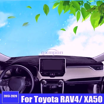 Za Toyota RAV4 XA40 XA50 Avto nadzorna plošča Pokrov Preproge Izognili Svetlobe Pad Instrument Platformo Desk Preproge 2013-2019 2020 Dodatki