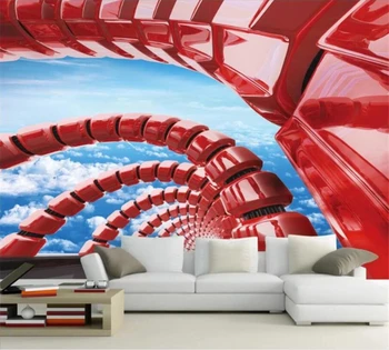 beibehang ozadje po Meri zidana high-end sodobna moda 3D TV geometrijske ozadju stene dnevna soba, spalnica dekoracijo slikarstvo