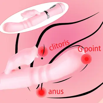 Ženski G Spot Massager Rabbit Vibrator Sex Igrače Za Žensko Vibracije Silikonski Sex Shop Dildo Vibratorji Stimulacijo Klitorisa Gode