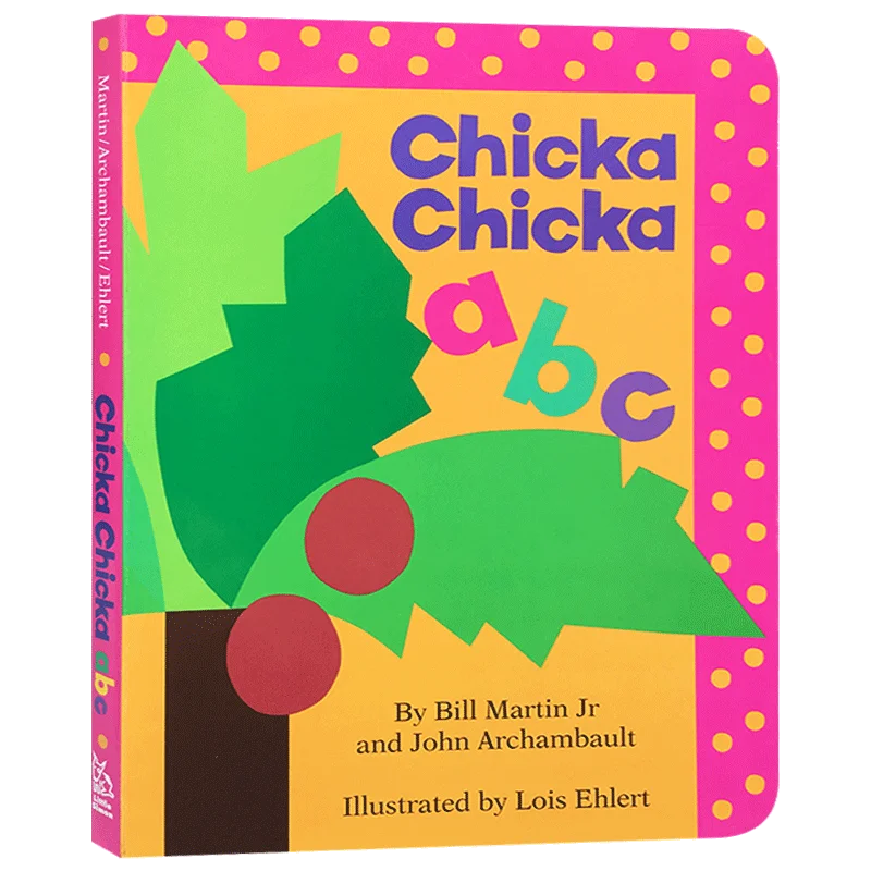 chicka chicka abc, Baby otroških knjig, starih 1 2 3, angleška slikanica, 9780671878931